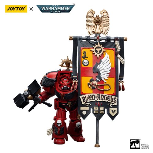 Joy Toy Warhammer 40,000 Blood Angels Ancient Brother Leonid 1:18 Scale Action Figure