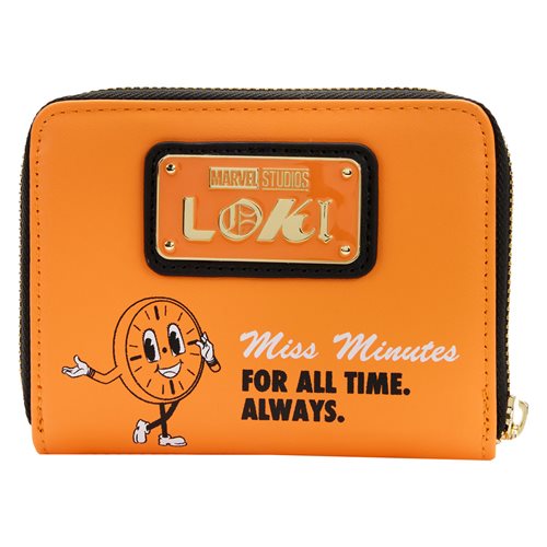 Loki TVA Miss Minutes Zip-Around Wallet