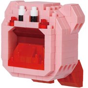 Inhaling Kirby Character Collection Nanoblock Constructible Figure