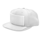 Bricky Blocks White Baseball Hat
