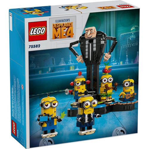LEGO Despicable Me Brick-Built Gru and Minions