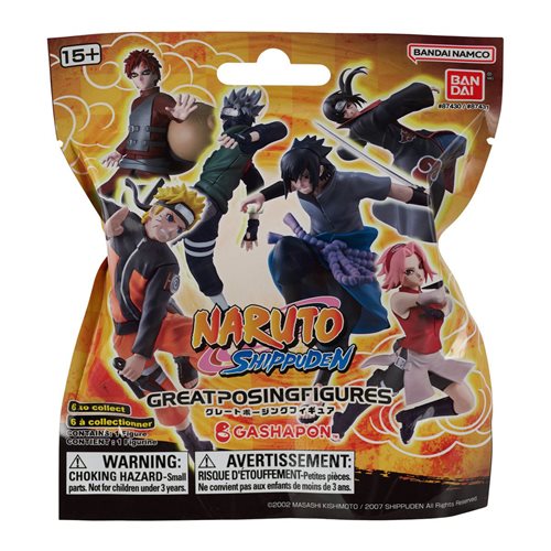 Naruto Shippuden Posed Blind Mini-Figure Random 4-Pack