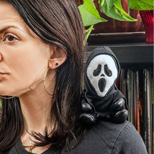 Ghost Face 4 1/2-Inch Phunny Shoulder Plush
