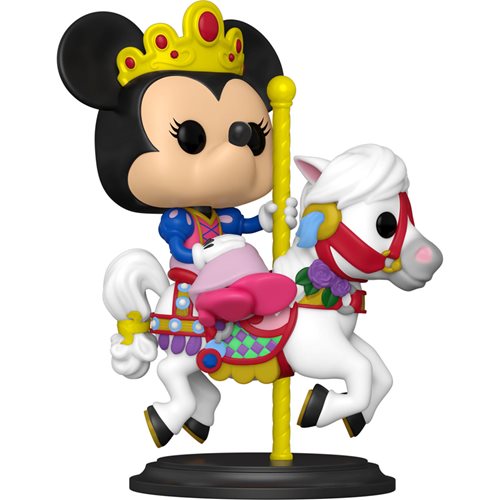Walt Disney World 50th Anniversary Minnie Mouse on Prince Charming Regal Carrousel Funko Pop! Vinyl Figure #1251