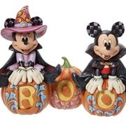 Disney Traditions Mickey and Minnie Halloween Statue