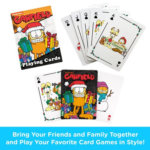 Garfield Christmas Playing Cards