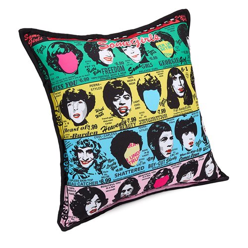 The Rolling Stones Some Girls 16-Inch Plush Pillow