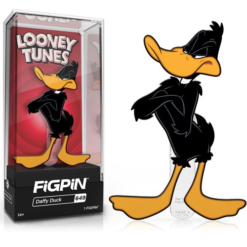 Looney Tunes Daffy Duck FiGPiN Classic Enamel Pin