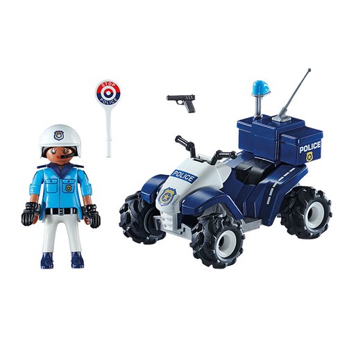 Playmobil 71092 Police Quad