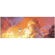 Disney-Pixar Up Adrift In The Clouds Paper Giclee Print