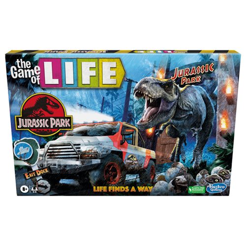 Jurassic Park Edition Game of Life Board Game