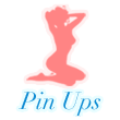 Pin-Up on Red Chair Statue