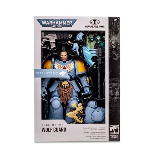 Warhammer 40,000 Wave 7 Space Wolves Guard 7-Inch Scale Action Figure