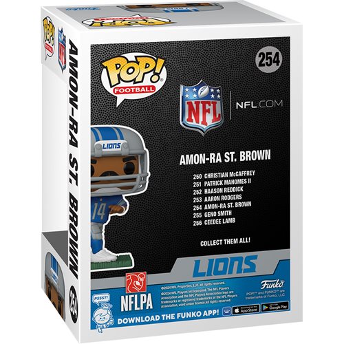 NFL Lions Amon-Ra St. Brown Funko Pop! Vinyl Figure