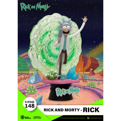 Rick and Morty Rick Sanchez DS-148 D-Stage Statue