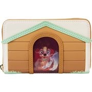 I Heart Disney Dogs Triple Lenticular Zip-Around Wallet