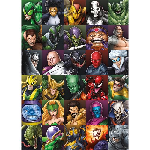 Marvel Villains Collage 1,000-Piece Puzzle