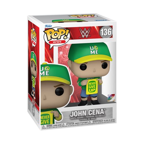 WWE John Cena (Never Give Up) Funko Pop! Vinyl Figure