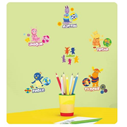 Backyardigans Peel and Stick Wall Decals