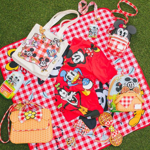 Mickey and Friends Picnic Mini-Backpack Pencil Case