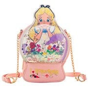 Alice in Wonderland Snow Globe Crossbody Bag
