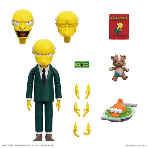 The Simpsons Ultimates C. Montgomery Burns 7-Inch Action Figure
