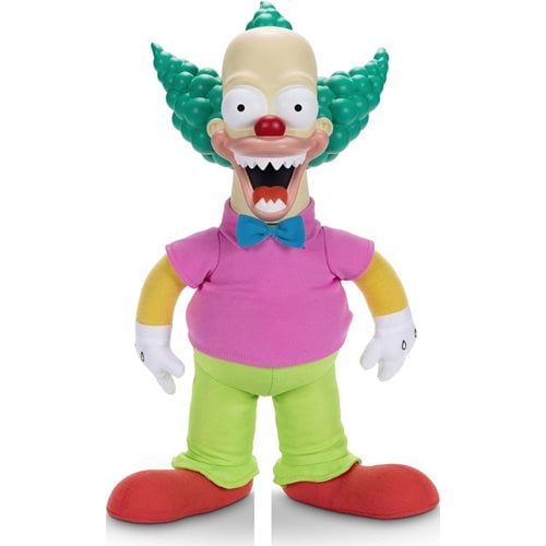 The Simpsons Krusty the Clown Talking Plush Doll