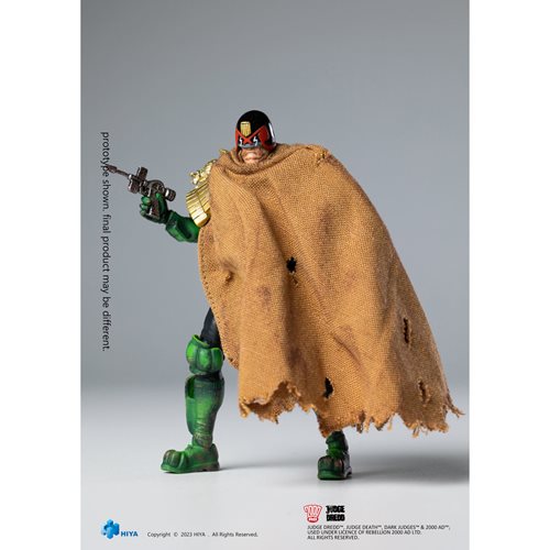 Judge Dredd Cursed Earth Dredd Exquisite Mini 1:18 Scale Action Figure - Previews Exclusive