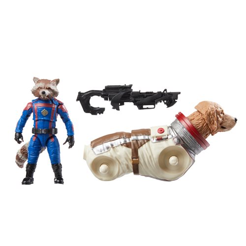 Guardians of the Galaxy Vol. 3 Marvel Legends Rocket 6-Inch Action Figure