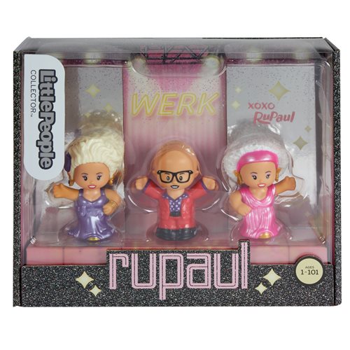 RuPaul Little People Collector Figure Set
