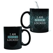 Sherlock I Am Sher Locked Teal Heat Reveal Mug