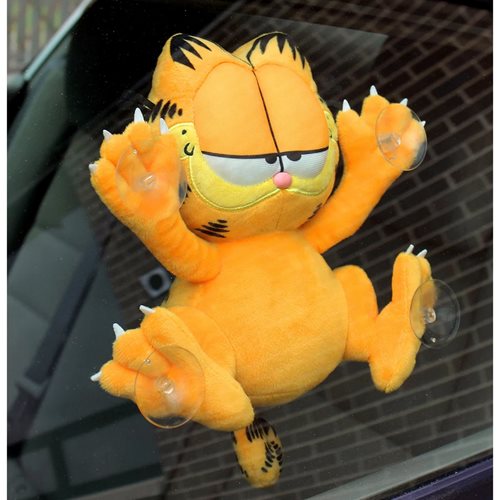 Garfield Relaxed 8-Inch Suction Cup Window Clinger Plush