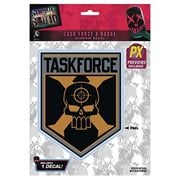 Suicide Squad Taskforce X Logo Decal - Previews Exclusive