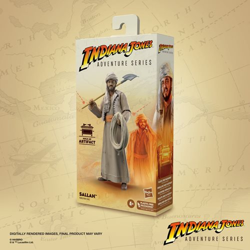 Indiana Jones Adventure Series Sallah 6-Inch Action Figure