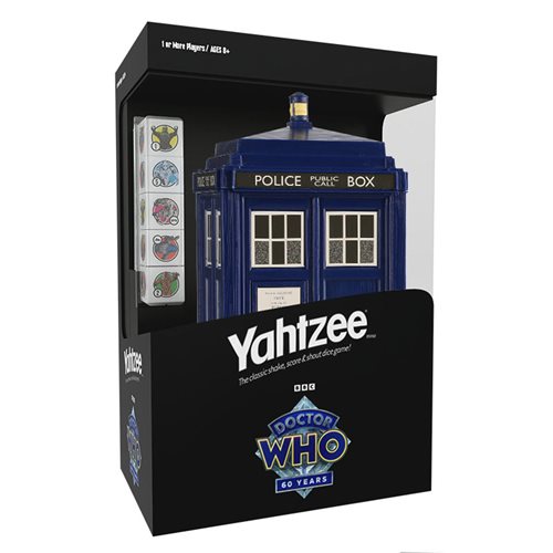 Doctor Who Tardis 60th Anniversary Yahtzee Game