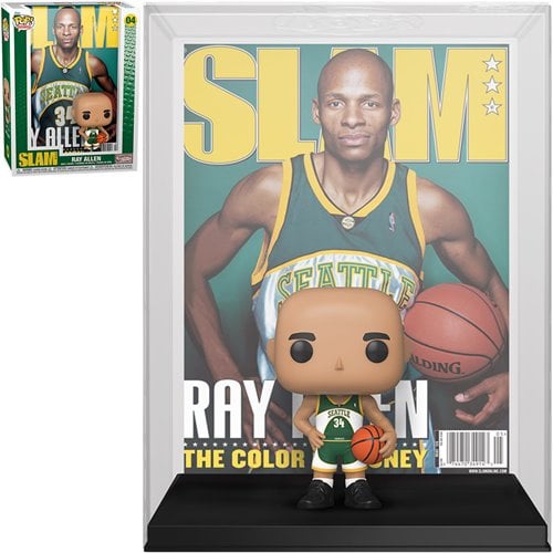 NBA SLAM Ray Allen Funko Pop! Cover Figure with Case #04