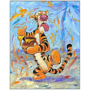 Winnie the Pooh Tigger Yucky! Canvas Giclee Print