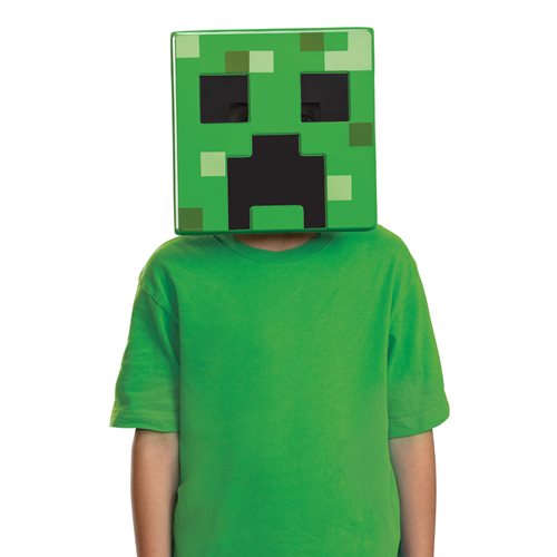 Minecraft Creeper 3D Paper Roleplay Mask