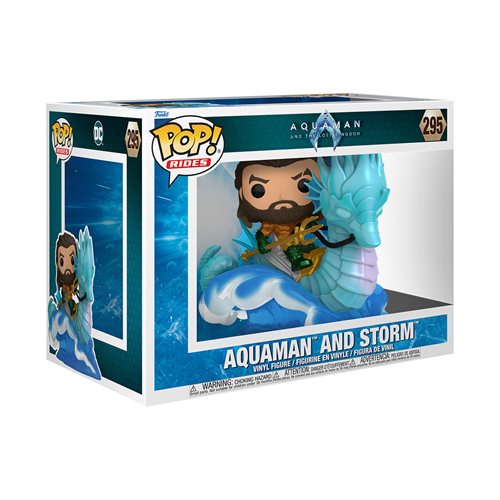 Aquaman and the Lost Kingdom Aquaman on Storm Deluxe Pop! Ride