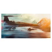 Star Wars: The Force Awakens X-Wings of Resistance by Christopher Clark Canvas Giclee Art Print