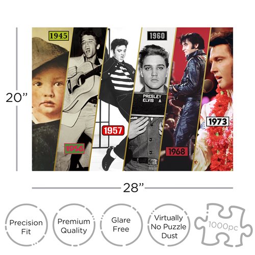 Elvis Presley Timeline 1,000-Piece Puzzle