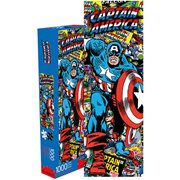 Captain America Comic Collage 1000-Piece Puzzle