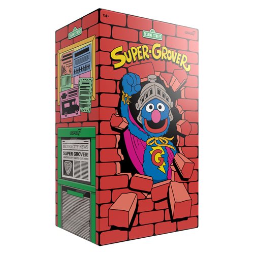 Sesame Street Super Grover SuperSize Vinyl Figure
