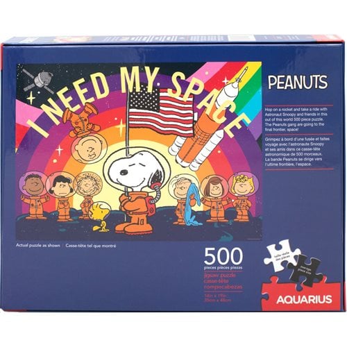 Peanuts Snoopy in Space 500-Piece Puzzle