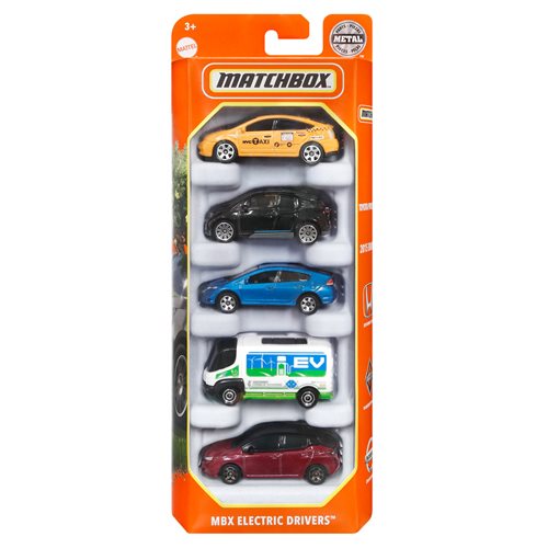 Matchbox Car Collection 5-Pack 2022 Mix 4 Vehicle Case of 12