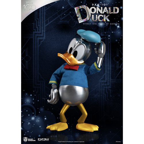 Disney 100 Years of Wonder Donald Duck DAH-101 Dynamic 8-Ction Heroes Action Figure