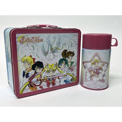 Sailor Moon Transform Tin Titans Lunch Box with Thermos - Previews Exclusive