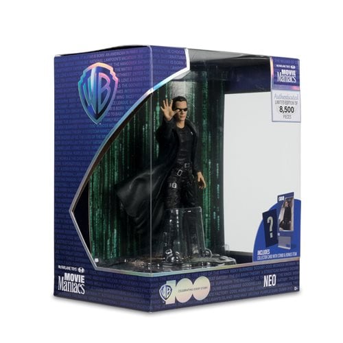 Movie Maniacs WB100 Wave 2 The Matrix Neo 6-Inch Scale Posed Figure