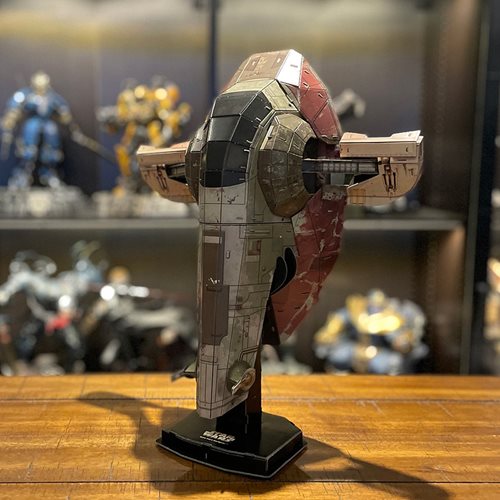 Star Wars: The Mandalorian Boba Fett's Starfighter 3D Model Puzzle Kit