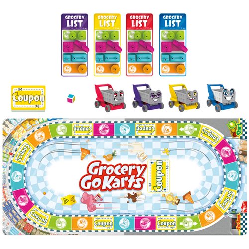 Grocery Go Karts Board Game